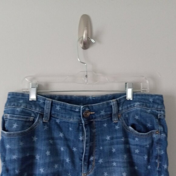 Time&Tru Blue Jeans with Star Design - Picture 3 of 6